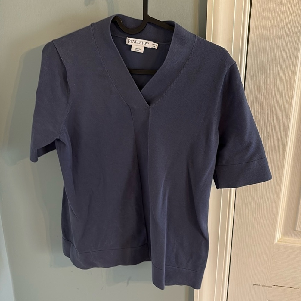 Pendleton top, size petite medium